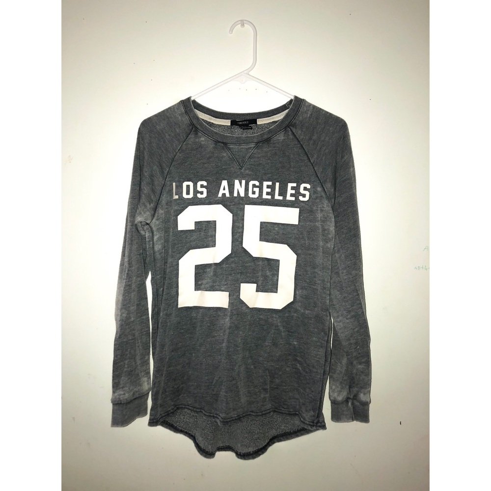 Forever 21 Washed Out Gray Sweater